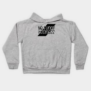 No Funny Business Kids Hoodie